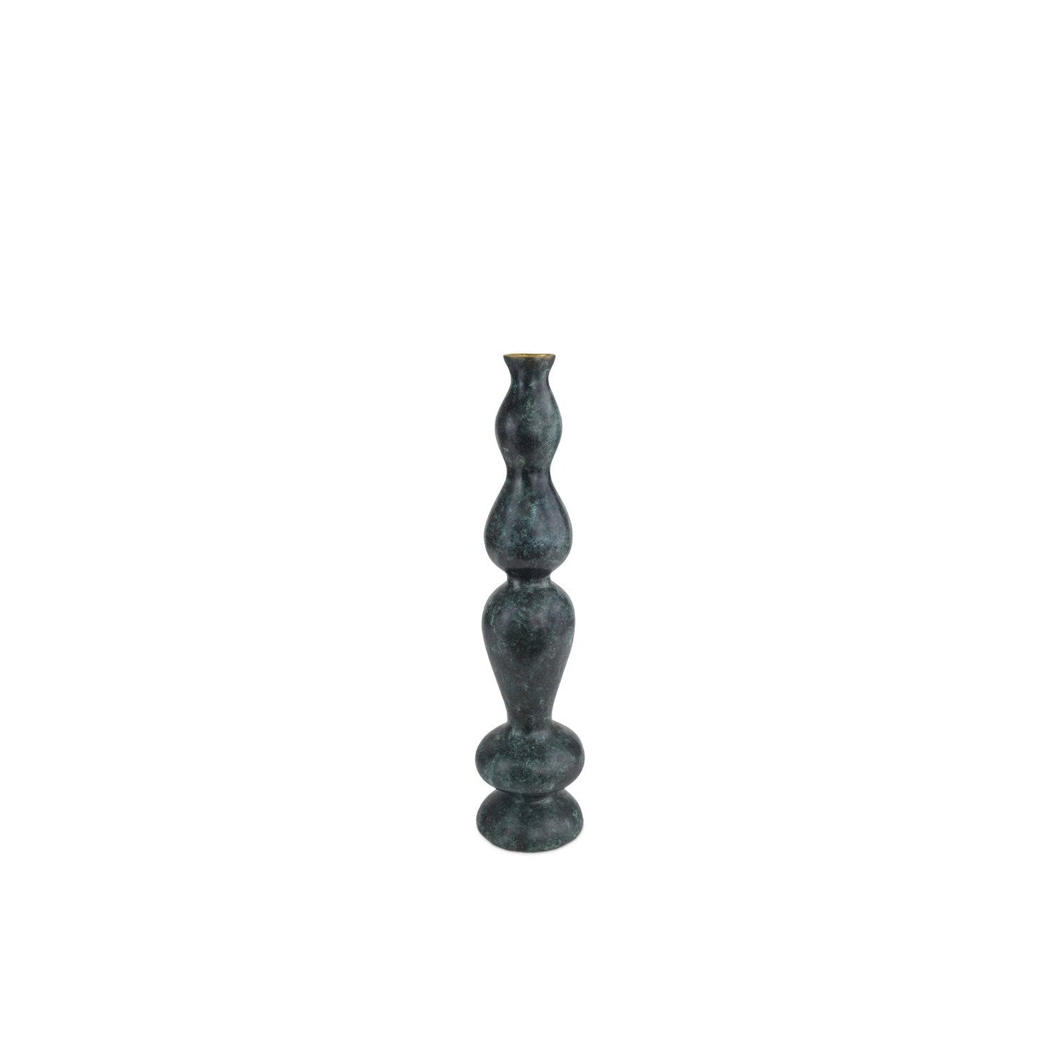 Currey and Company - 1200-0830 - Vase - Luganzo Collection - Jade Green/Gold