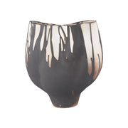 Currey and Company - 1200-0872 - Vase - Inoue Collection - Black/Off-White