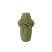 Currey and Company - 1200-0894 - Vase - Green Plisse Collection - Green