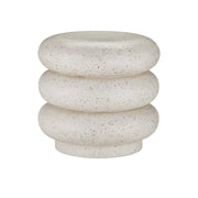 Currey and Company - 2000-0044 - Stool - Cusani Ivory Terrazzo Stool - Ivory Terrazzo