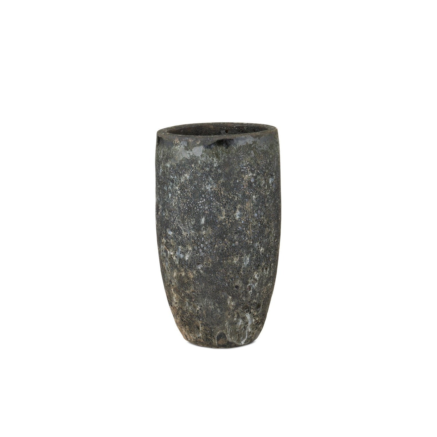 Currey and Company - 2200-0032 - Planter - Elias Collection - Reactive Black