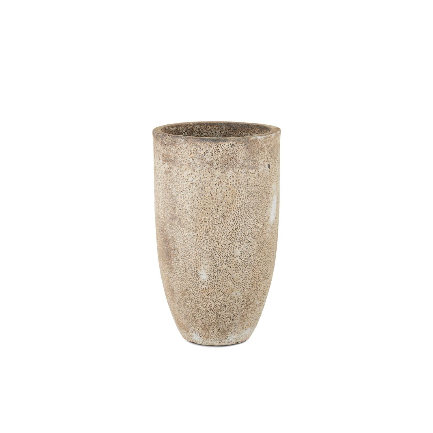 Currey and Company - 2200-0034 - Planter - Elias Collection - Reactive Cream