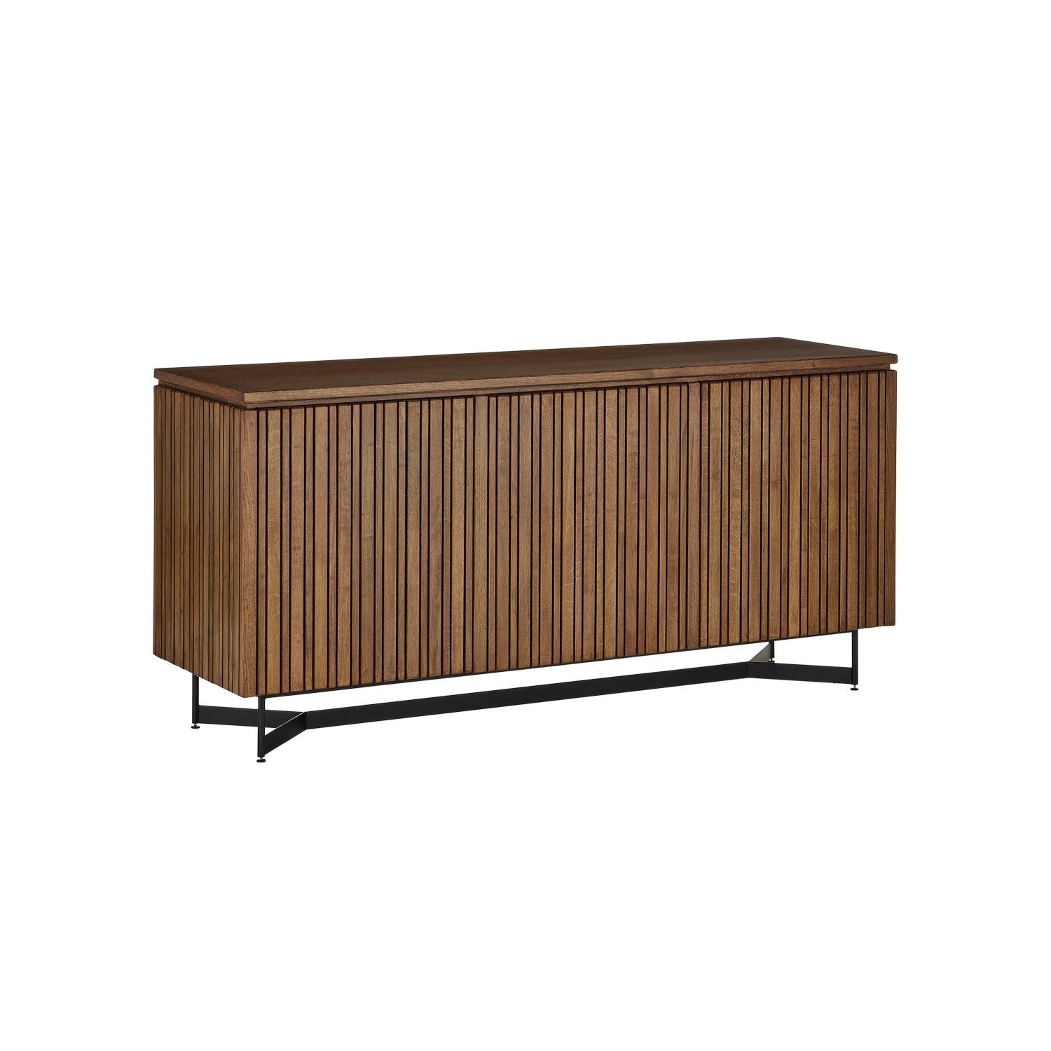Currey and Company - 3000-0276 - Credenza - Indeo Collection - Morel Brown/Black