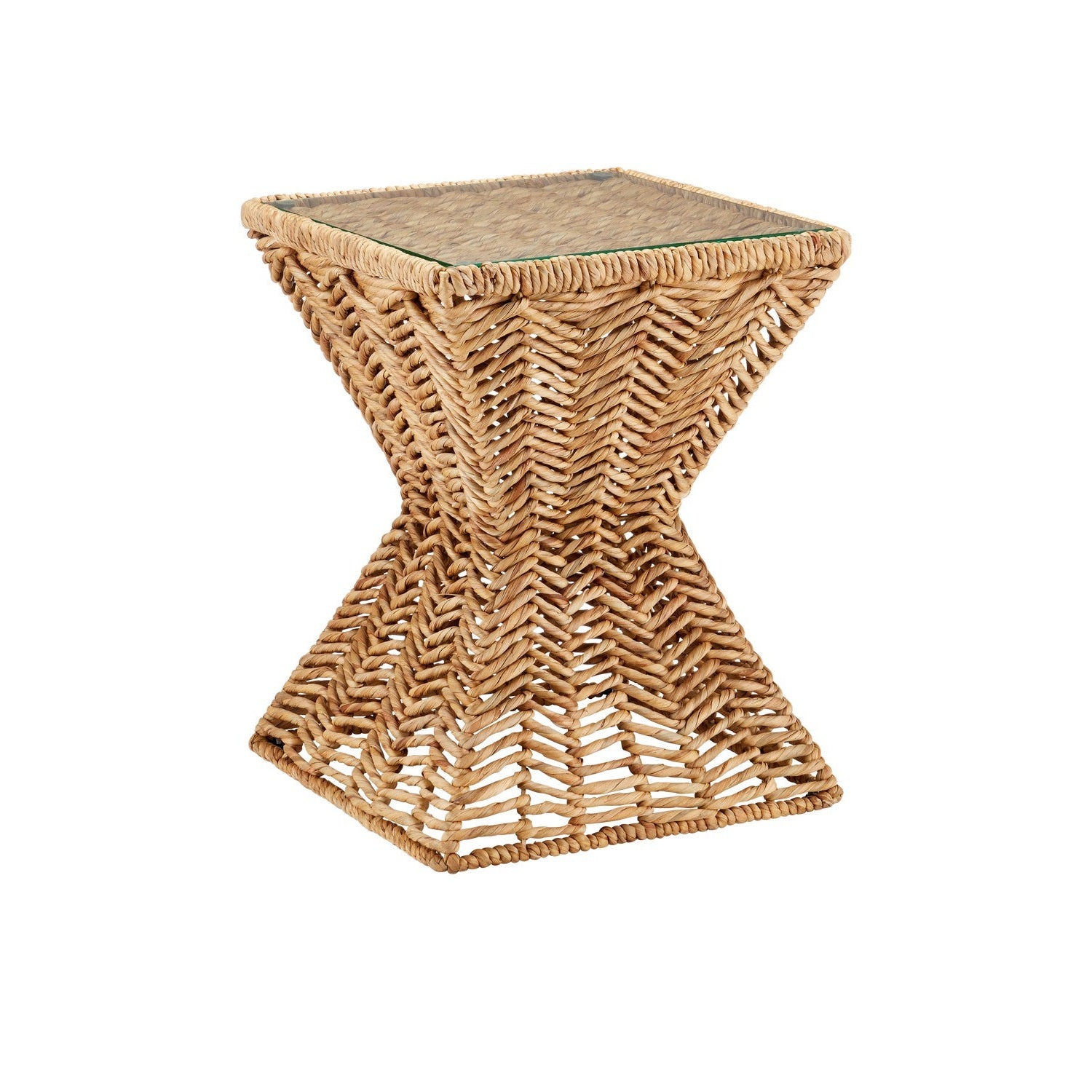 Currey and Company - 3000-0287 - Accent Table - Hadi Accent Table - Natural/Clear