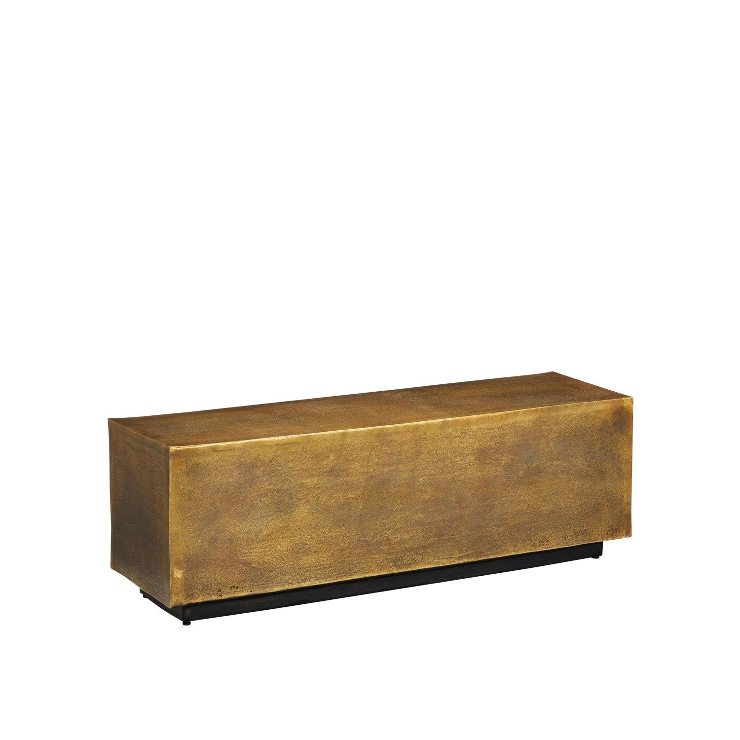 Currey and Company - 4000-0153 - Bench - Jahnu Bench - Antique Brass