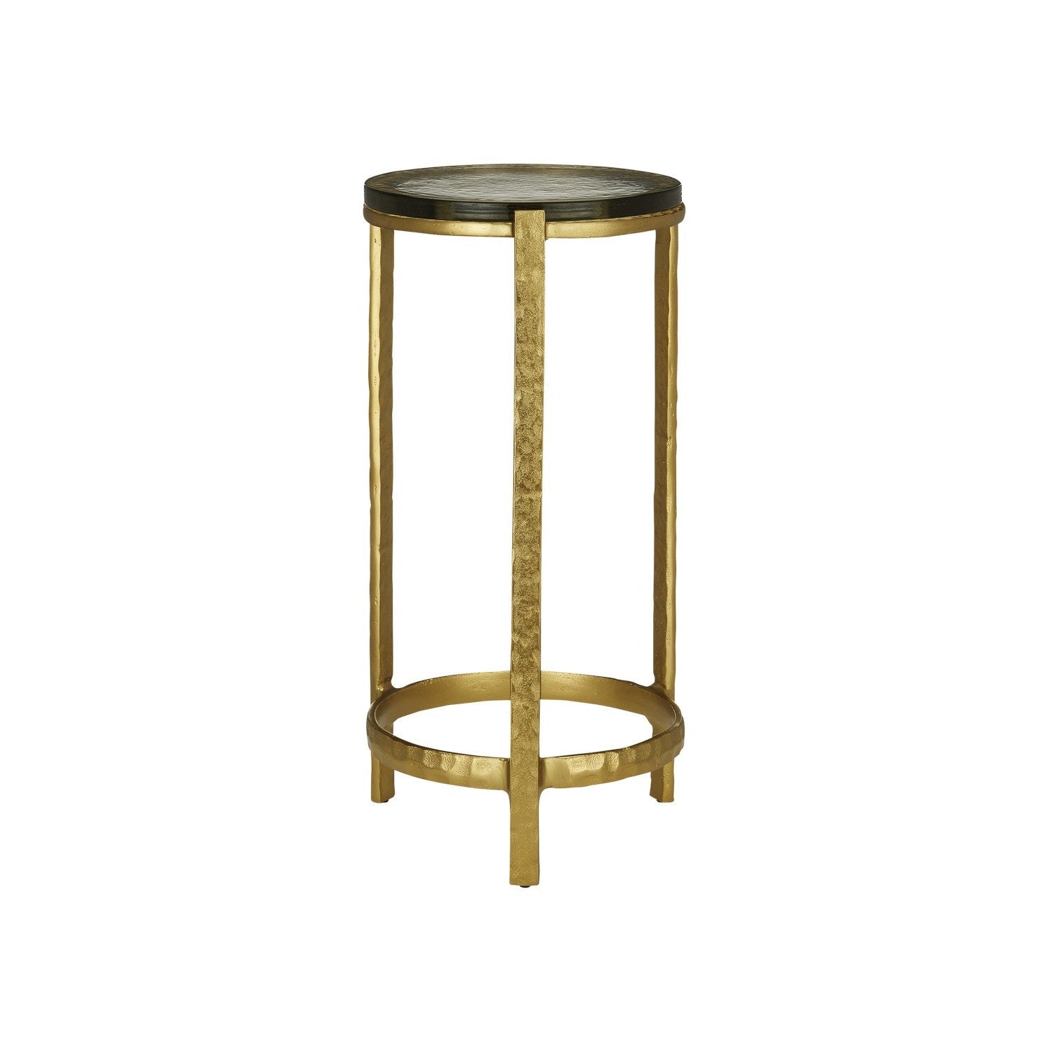 Currey and Company - 4000-0154 - Drinks Table - Acea Collection - Gold/Clear