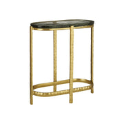Currey and Company - 4000-0158 - Side Table - Acea Collection - Gold/Clear