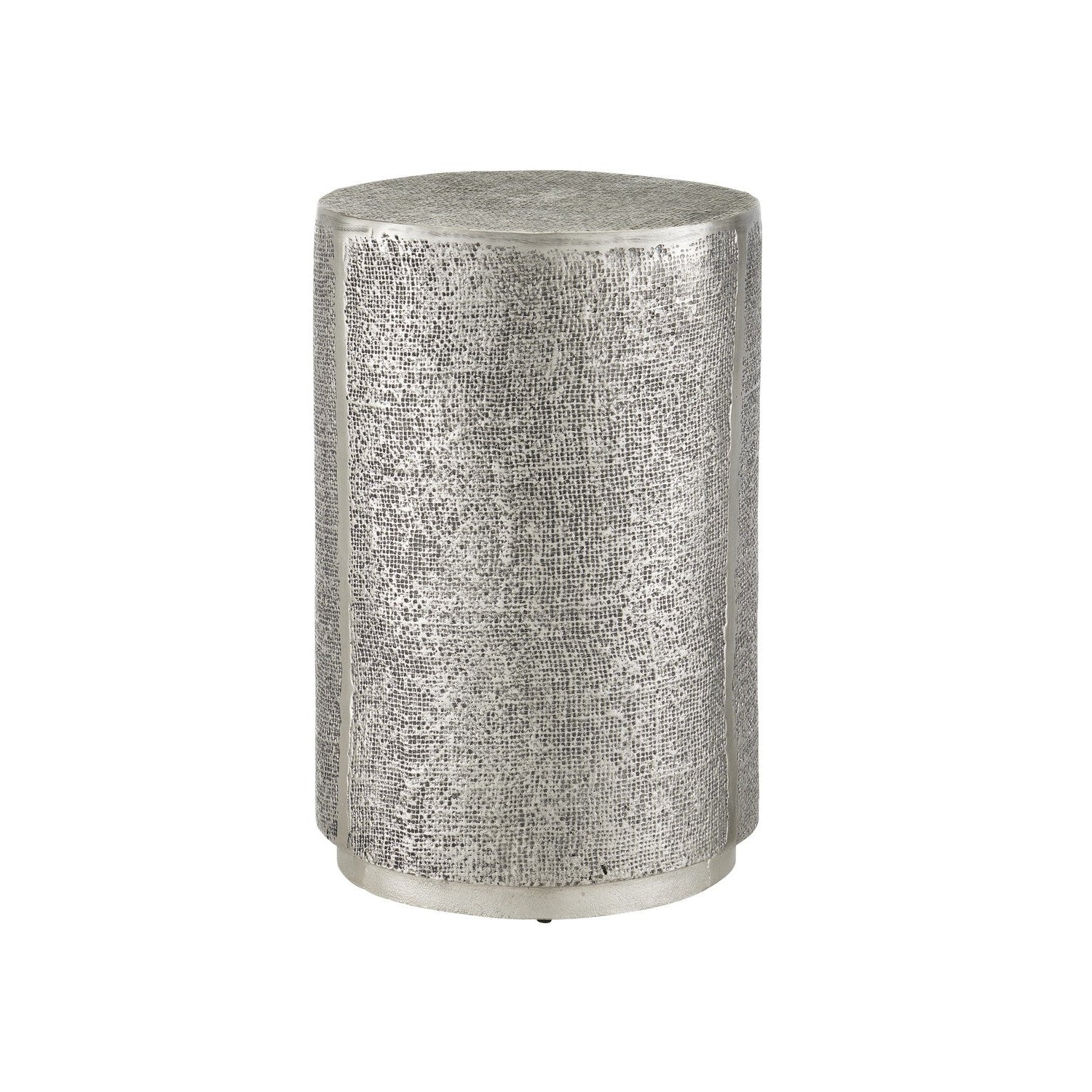 Currey and Company - 4000-0169 - Accent Table - Kabeen Silver Accent Table - Antique Silver