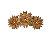 Currey and Company - 5000-0245 - Three Light Wall Sconce - Alithea Collection - Antique Brass