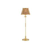Currey and Company - 6000-0900 - One Light Table Lamp - Deauville Collection - Polished Brass/Natural