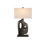 Currey and Company - 6000-0910 - One Light Table Lamp - Avant-Garde Table Lamp - Graphite