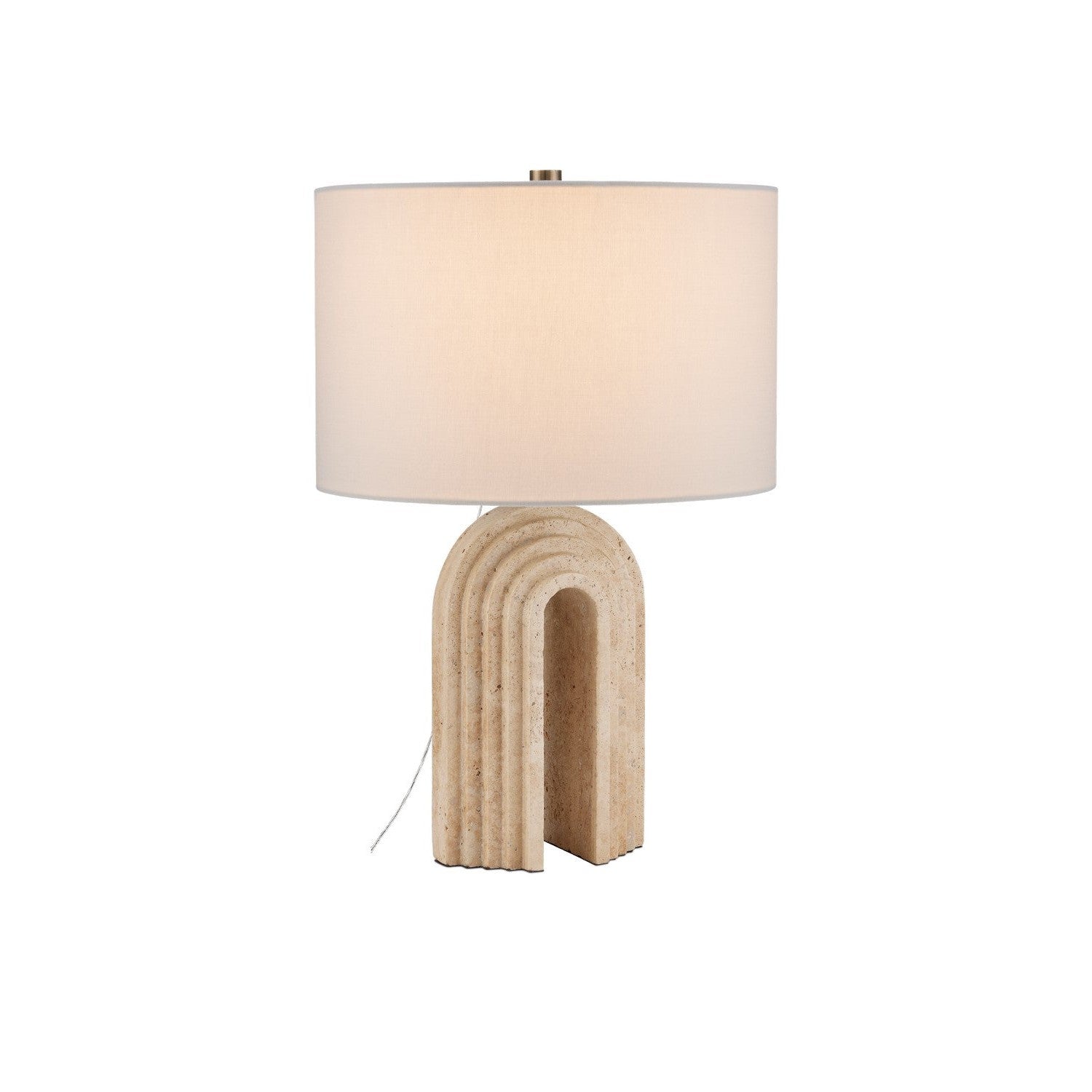 Currey and Company - 6000-0916 - One Light Table Lamp - Hippodrome Table Lamp - Natural