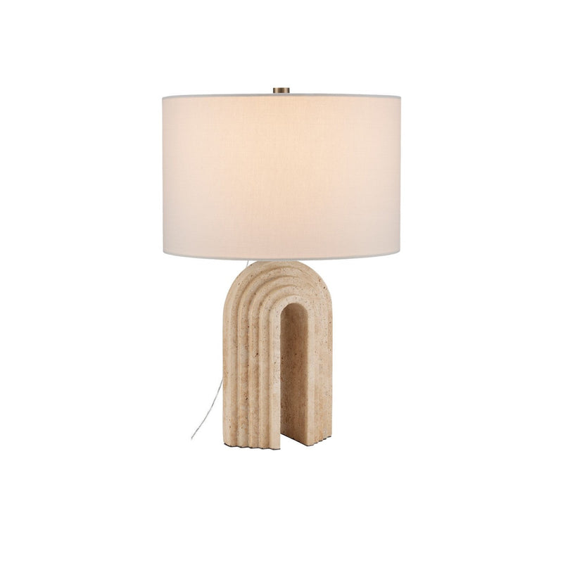 Currey and Company - 6000-0916 - One Light Table Lamp - Hippodrome Table Lamp - Natural
