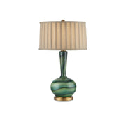 Currey and Company - 6000-0925 - One Light Table Lamp - Lamartine Table Lamp - Green/Antique Brass