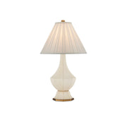 Currey and Company - 6000-0926 - One Light Table Lamp - Musetta Table Lamp - Beige/Antique Brass