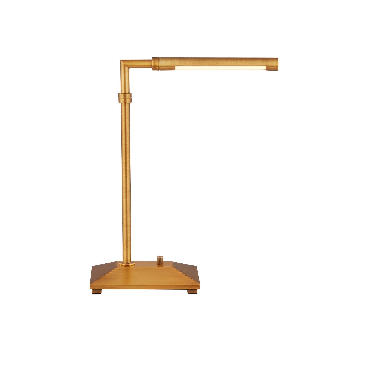 Currey and Company - 6000-0947 - One Light Desk Lamp - Autrand Collection - Antique Brass