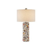 Currey and Company - 6000-0957 - One Light Table Lamp - Festoon Table Lamp - Natural/Sugar White