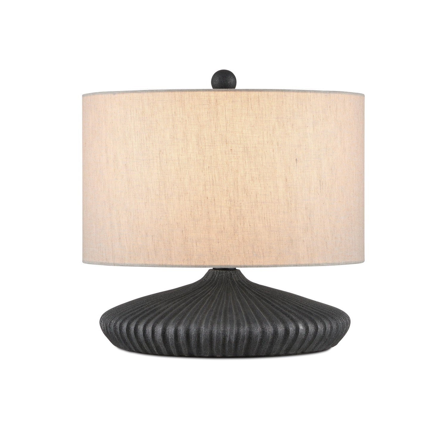 Currey and Company - 6000-0958 - One Light Table Lamp - Mythmaker Table Lamp - Black Granite/Satin Black