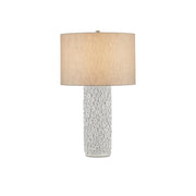 Currey and Company - 6000-0959 - One Light Table Lamp - Buttons Table Lamp - White