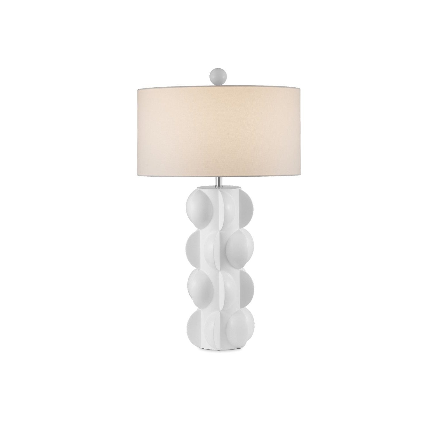 Currey and Company - 6000-0962 - One Light Table Lamp - Salizzole Table Lamp - White