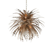 Currey and Company - 9000-1138 - 12 Light Chandelier - Abyssinia Chandelier - Contemporary Silver Leaf/Dark Silver Leaf