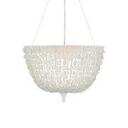 Currey and Company - 9000-1155 - One Light Pendant - Thalassa Pendant - Seaglass/Sugar White