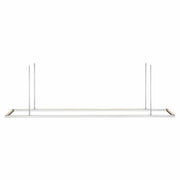 Visual Comfort Modern - 700LSSTG84PSS-LED927-277 - LED Linear Suspension - Stagger - Polished Stainless Steel