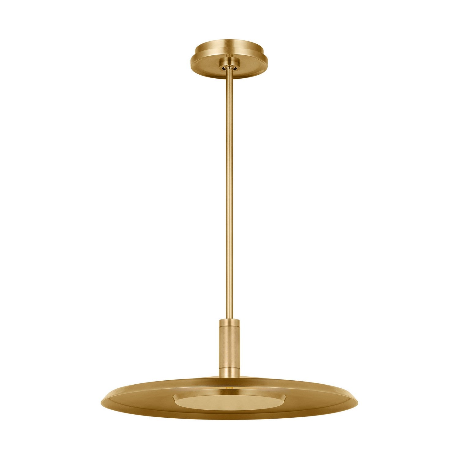 Visual Comfort Modern - AKPD17027NB - LED Pendant - Saucer - Natural Brass