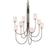 Currey and Company - 9000-1168 - Eight Light Chandelier - Archetype Chandelier - Statuary Bronze/Antique Brass