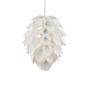 Currey and Company - 9000-1206 - Nine Light Chandelier - Diego Chandelier - Gesso White