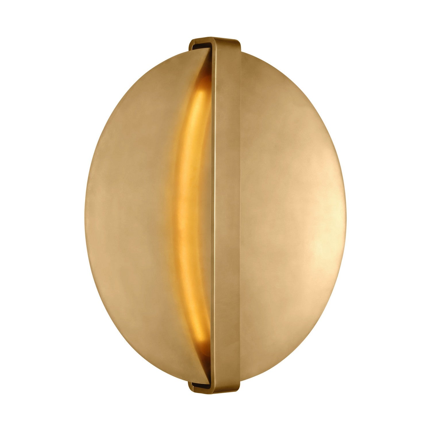 Visual Comfort Modern - PBWS35327NB/NB - LED Wall Sconce - Cymbal - Natural Brass