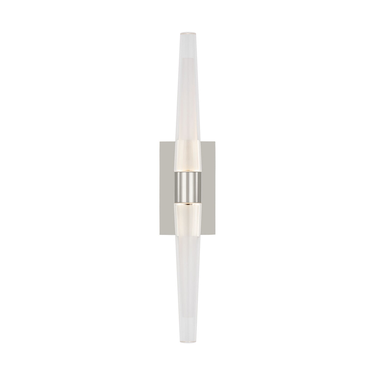 Visual Comfort Modern - SLWS34427N - LED Wall Sconce - Lassell - Polished Nickel