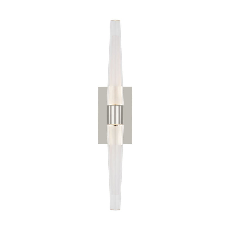 Visual Comfort Modern - SLWS34427N-277 - LED Wall Sconce - Lassell - Polished Nickel
