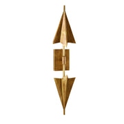 Arteriors - DWI17 - Two Light Wall Sconce - Canary - Antique Brass