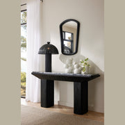 Arteriors - PTS15 - One Light Table Lamp - Como - Black/Matte Black/Antique Brass