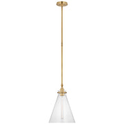 Visual Comfort Signature - CHC 5530AB-CG - LED Pendant - Parkington - Antique-Burnished Brass