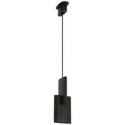 Visual Comfort Signature - KW 5440MBL - LED Pendant - Lotura - Museum Black
