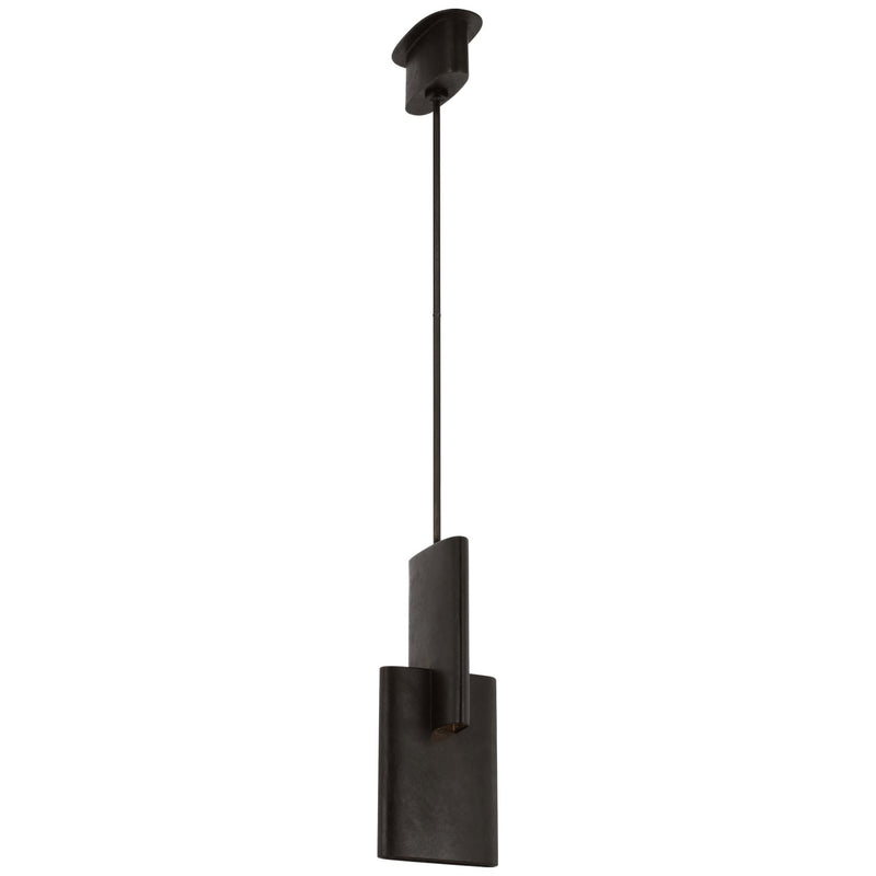 Visual Comfort Signature - KW 5440MBL - LED Pendant - Lotura - Museum Black