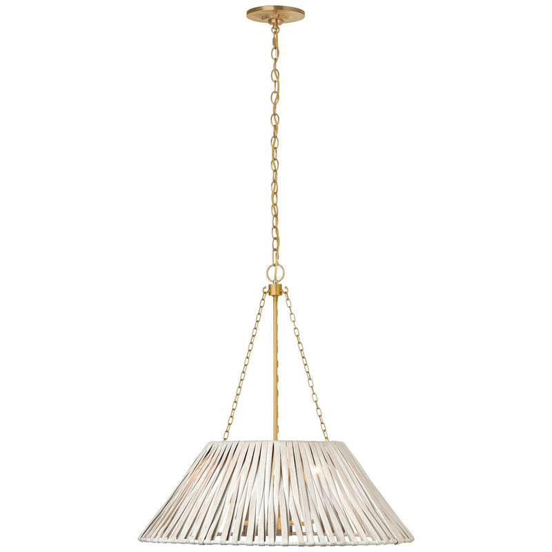 Visual Comfort Signature - MF 5031SB-WW - LED Pendant - Corinne - Soft Brass