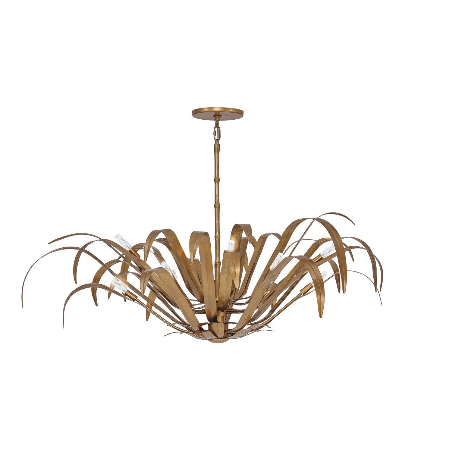 Eurofase - 46433-015 - 12 Light Pendant - Kagra - Brass