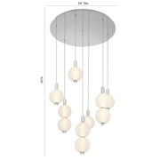 Eurofase - 47191-020 - LED Pendant - Palmas - Polished Nickel
