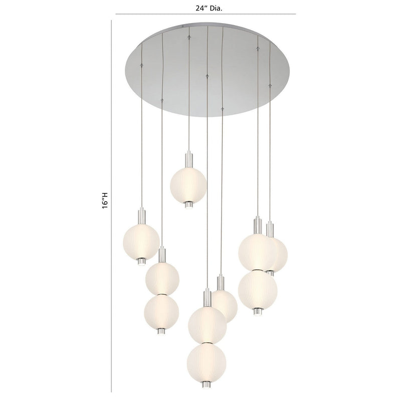 Eurofase - 47191-020 - LED Pendant - Palmas - Polished Nickel