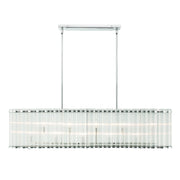 Eurofase - 47240-025 - Ten Light Chandelier - Glasbury - Polished Nickel