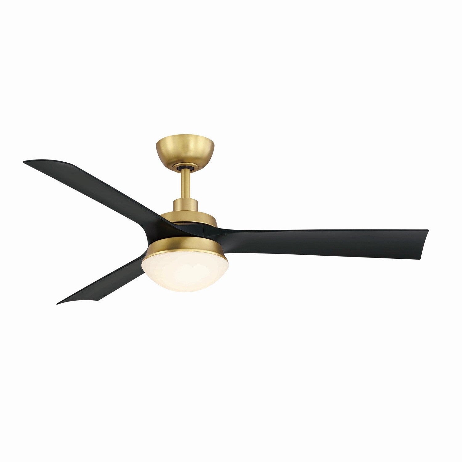 Fanimation - FP6807BSBL - 52"Ceiling Fan - Barlow - Brushed Satin Brass
