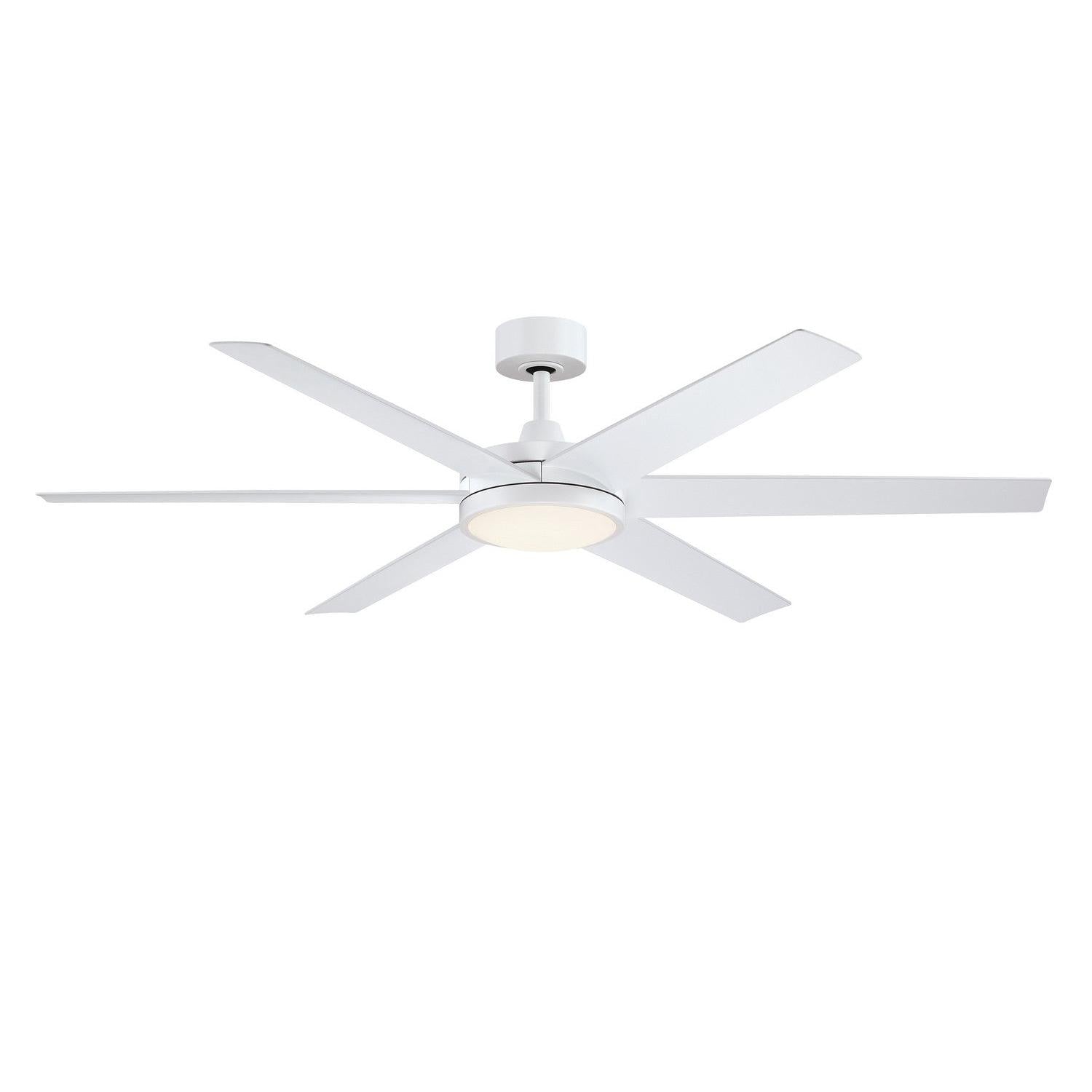 Fanimation - FPD6605MW - 64"Ceiling Fan - Brawn - Matte White