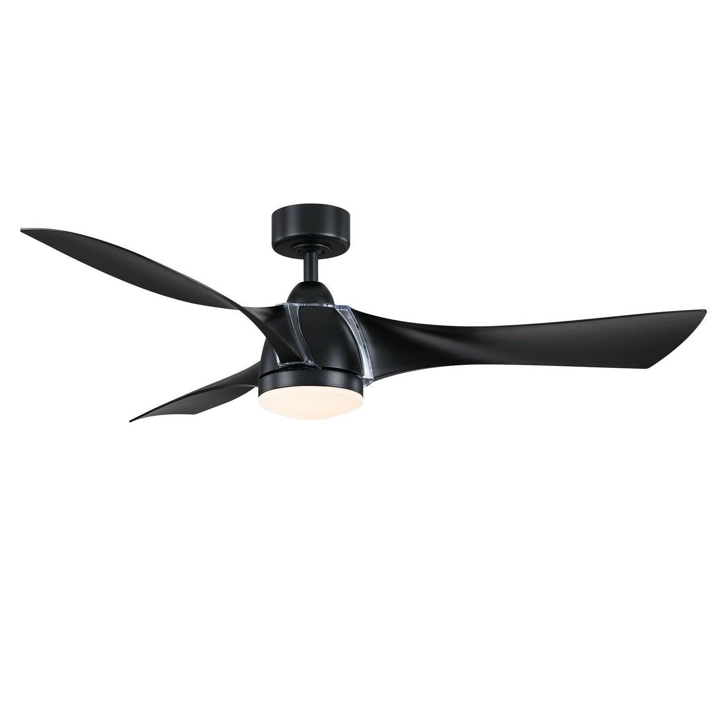 Fanimation - FPD6858BL - 56"Ceiling Fan - Klear - Black