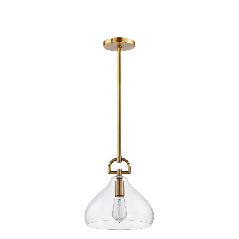 Forty West - 10313 - One Light Pendant - Blake - Gold