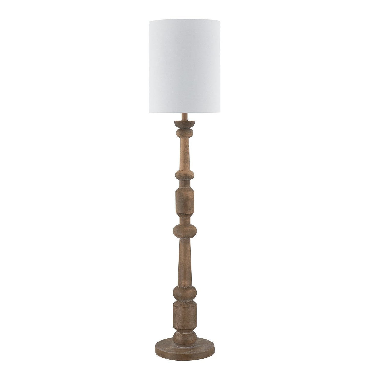 Forty West - 710263 - One Light Floor Lamp - Christian - Brown