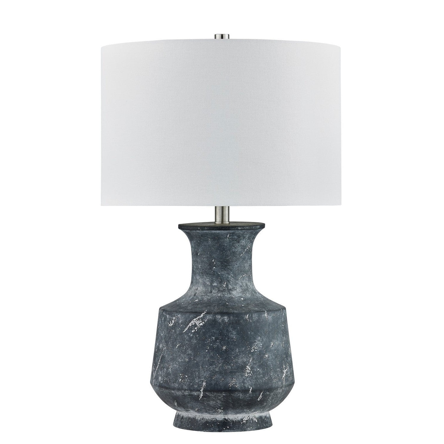 Forty West - 710280 - One Light Table Lamp - Burke - Smoky Gray/Blue