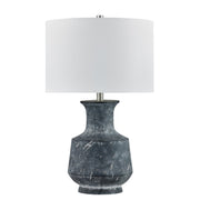 Forty West - 710280 - One Light Table Lamp - Burke - Smoky Gray/Blue